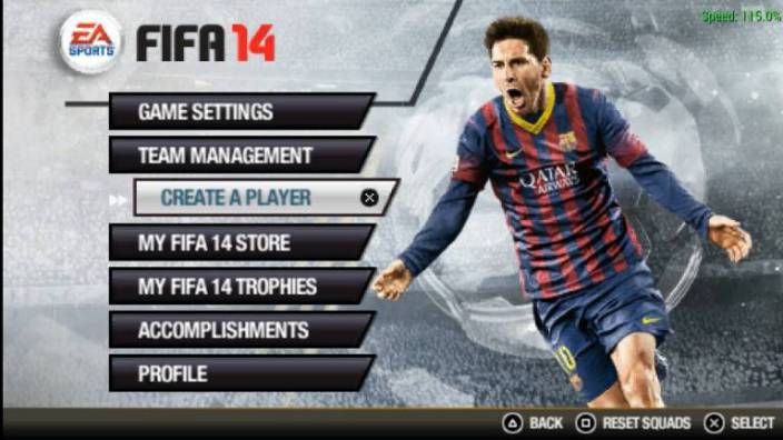 FIFA 14 ISO PPSSPP